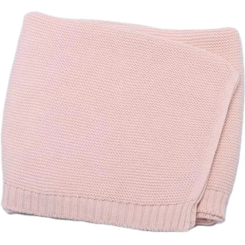 Couverture bébé personnalisée rose