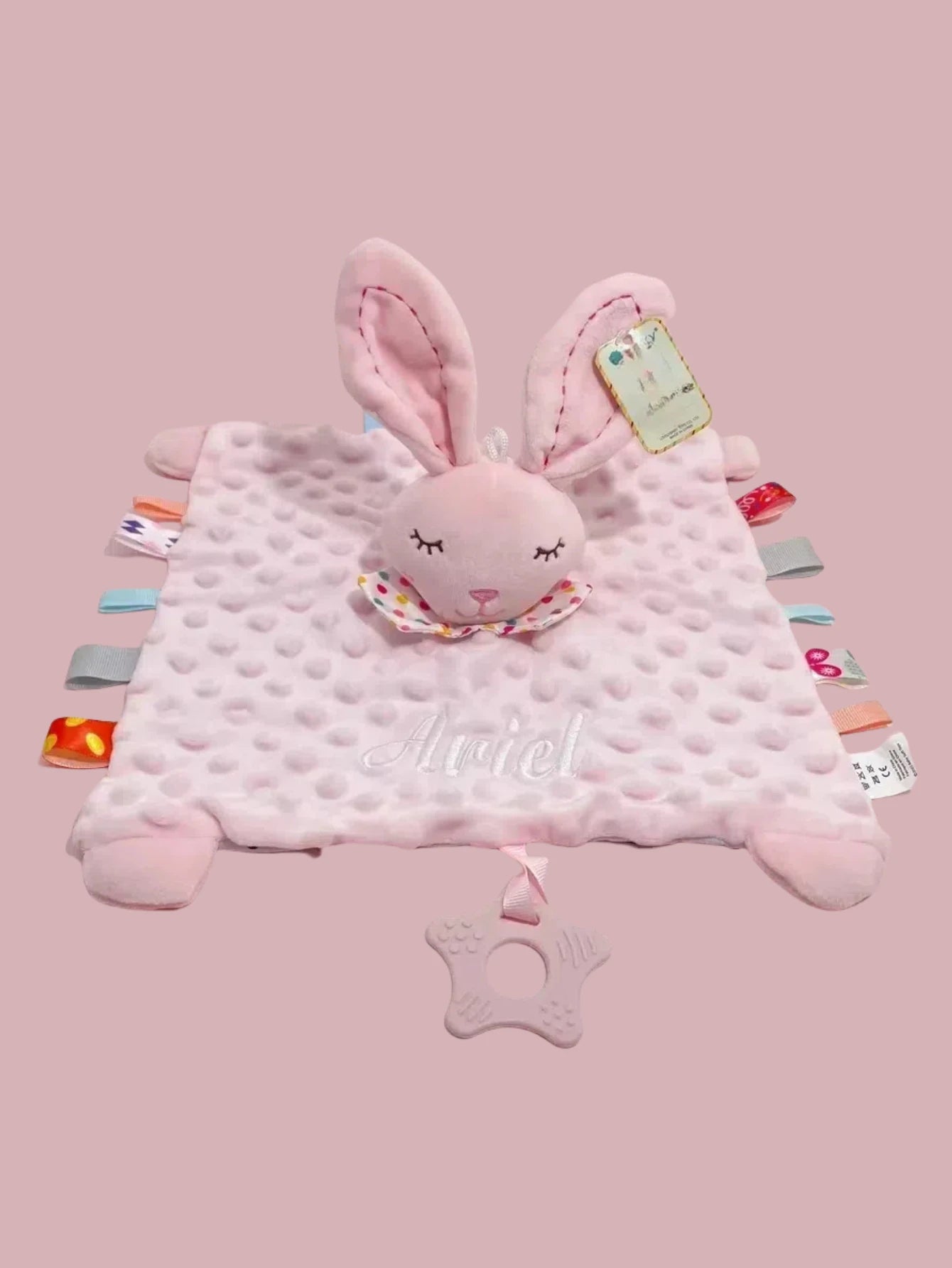 mondoudou personnalisé rose